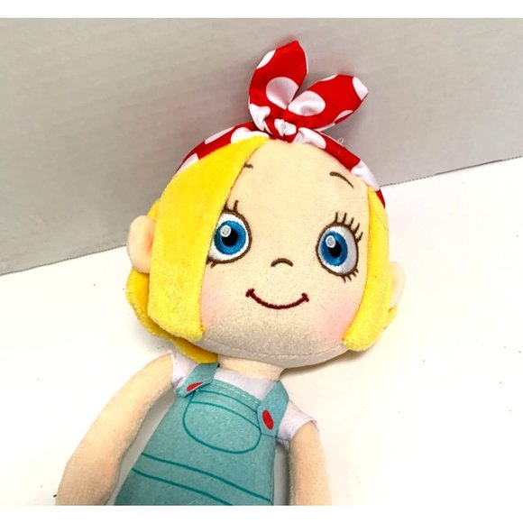 New Ada Twist Scientist Rose Plush Doll Stuffed Toy 11 in Tall Girl Blonde - Picture 3 of 5